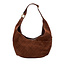 Hammitt Hammitt Tom Zip Med- Chocolate Diamond Suede- AG