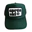 Local Beach Apres Ski Patch Trucker Hat- Dark Green