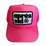 Local Beach Apres Ski Patch Trucker Hat- Neon Pink