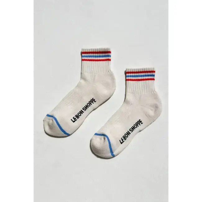 Le Bon Shoppe Girlfriend Socks- Leche