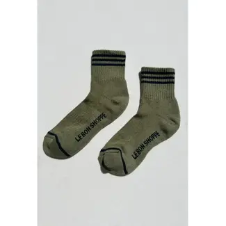 Le Bon Shoppe Girlfriend Socks- Sage
