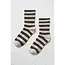 Le Bon Shoppe Wally Socks- Wide Brown Stripe