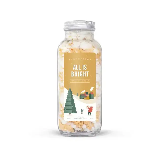 FinchBerry Fizzy Salt Soak- All Is Bright