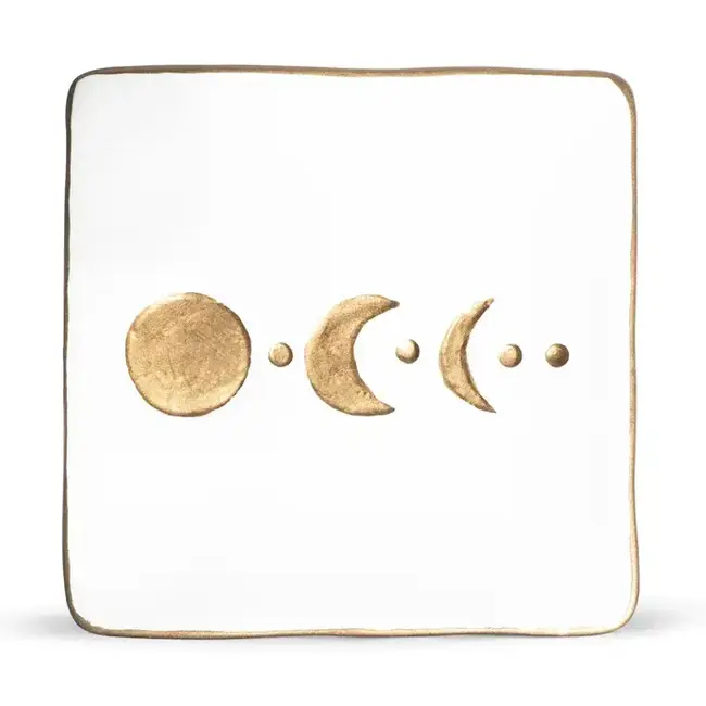 FinchBerry Lunar Ceramic Soap Dish