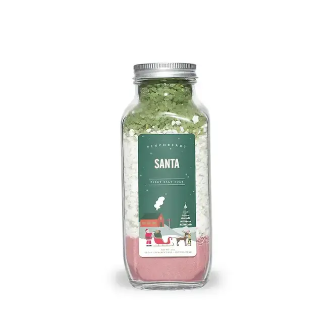 FinchBerry Fizzy Salt Soak- Santa