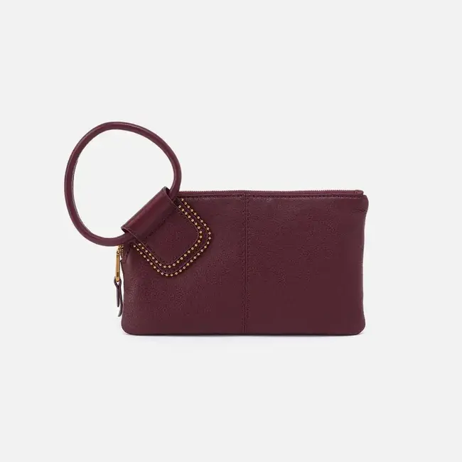 Hobo Sable Wristlet- Mulberry Glaze