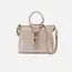 Hobo Sheila Medium Satchel- Stone Gloss