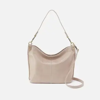 Hobo Pier Shoulder Bag- Stone Gloss