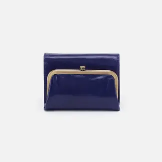 Hobo Robin Compact Wallet- Winter Violet
