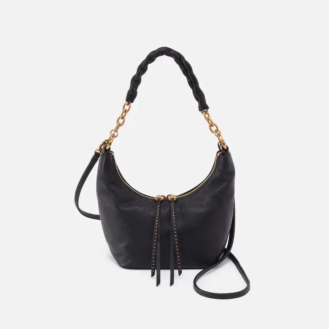 Hobo Astrid Small Crossbody- Black with Studs