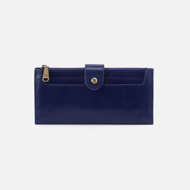 Hobo Dunn Continental Wallet- Winter Violet