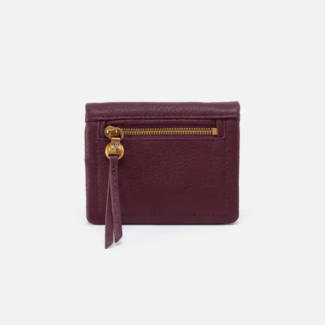 Lumen Mini Wallet- Mulberry Glaze