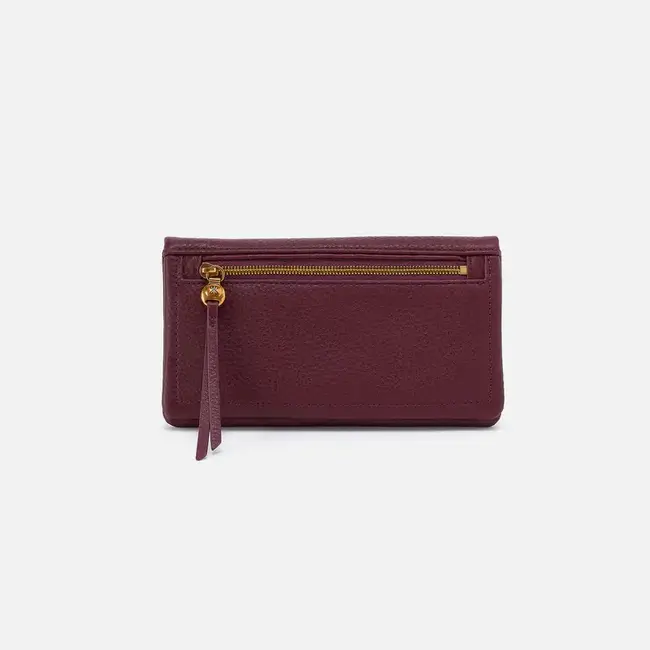 Hobo Lumen Continental Wallet- Mulberry Glaze