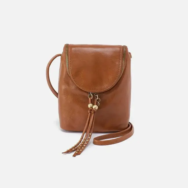 Hobo Fern Crossbody- Truffle