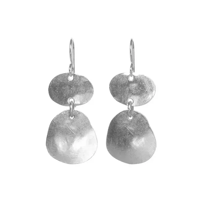 Tasi & Stowaway Ava Earrings - Silver