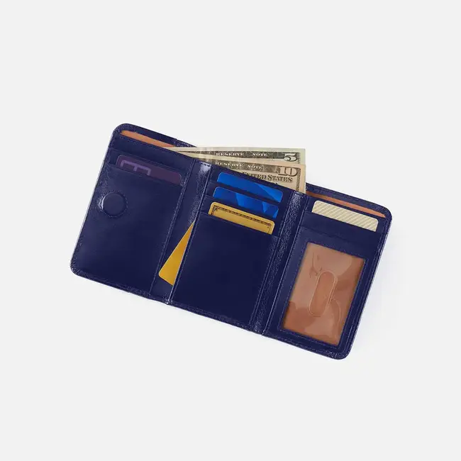 Hobo Jill Trifold Wallet- Winter Violet