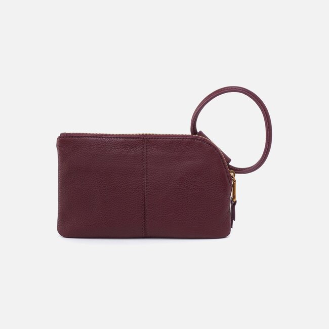 Hobo Sable Wristlet- Mulberry Glaze