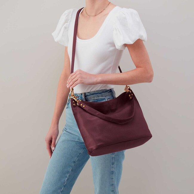Hobo Pier Shoulder Bag- Mulberry Glaze
