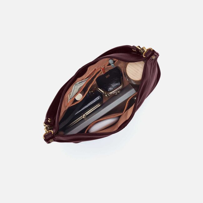 Hobo Pier Shoulder Bag- Mulberry Glaze