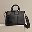 Hobo Sheila Medium Satchel- Black With Studs
