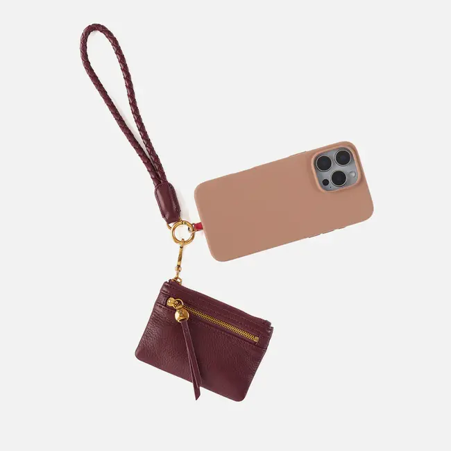 Hobo Lasso Phone Wristlet- Mulberry Glaze