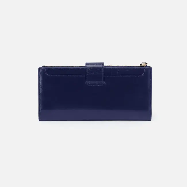 Hobo Dunn Continental Wallet- Winter Violet