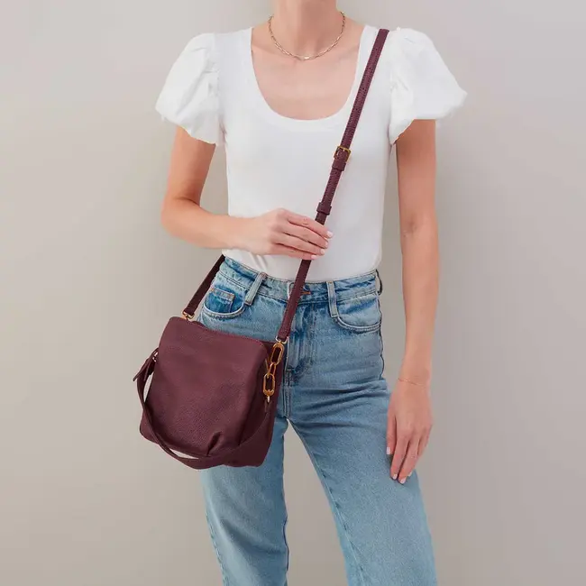 Hobo Starr Convertible Shoulder Bag- Mulberry Glaze
