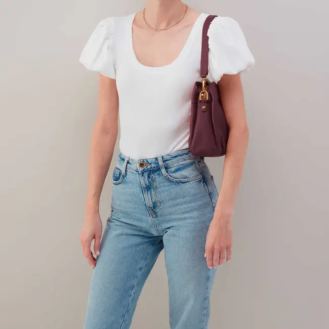 Hobo Starr Convertible Shoulder Bag- Mulberry Glaze