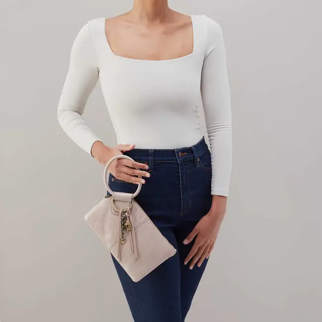 Hobo Sable Wristlet- Stone Gloss