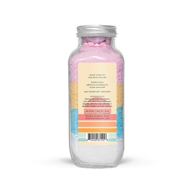 FinchBerry Fizzy Salt Soak- High Tide