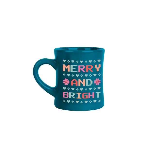 Talking Out of Turn Merry and Bright Mug