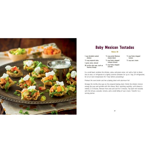 Gibbs Smith Small Bites: Skewers, Sliders, and Other Party Eats Cookbook