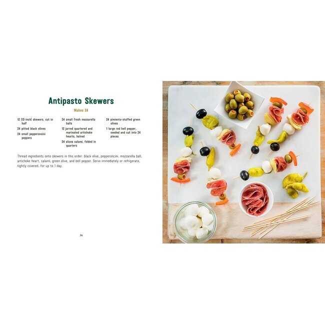 Gibbs Smith Small Bites: Skewers, Sliders, and Other Party Eats Cookbook