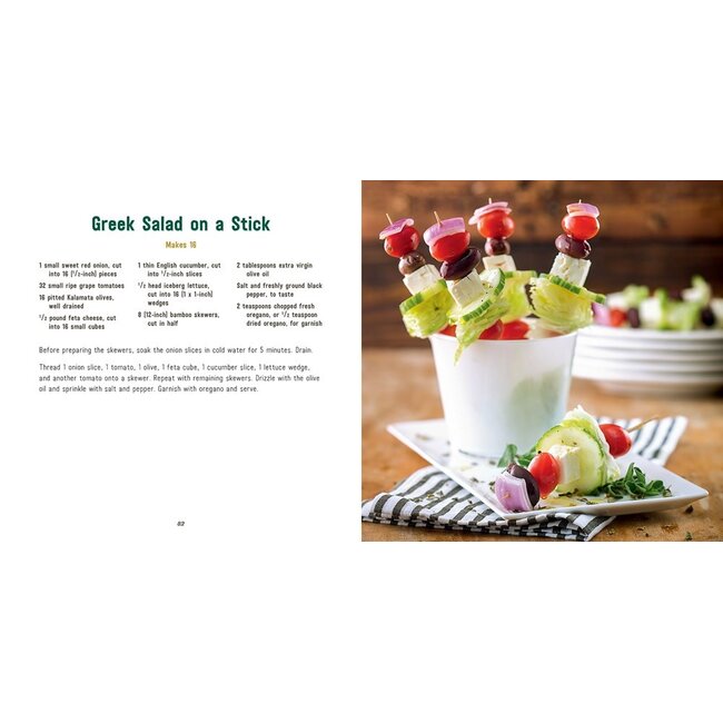 Gibbs Smith Small Bites: Skewers, Sliders, and Other Party Eats Cookbook