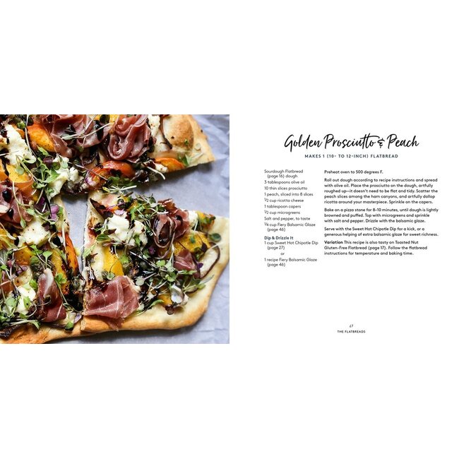Gibbs Smith Flatbread: Toppings, Dips, and Drizzles Cookbook