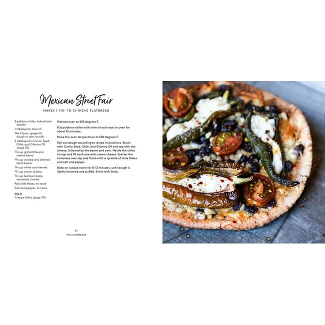 Gibbs Smith Flatbread: Toppings, Dips, and Drizzles Cookbook