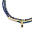 Scout Tonal Chromacolor Miyuki Bracelet Trio - Navy/Gold