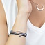 Scout Tonal Chromacolor Miyuki Bracelet Trio - Cobalt/Silver