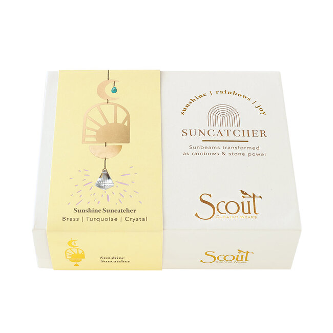 Scout Suncatcher - Sunshine/Turquoise