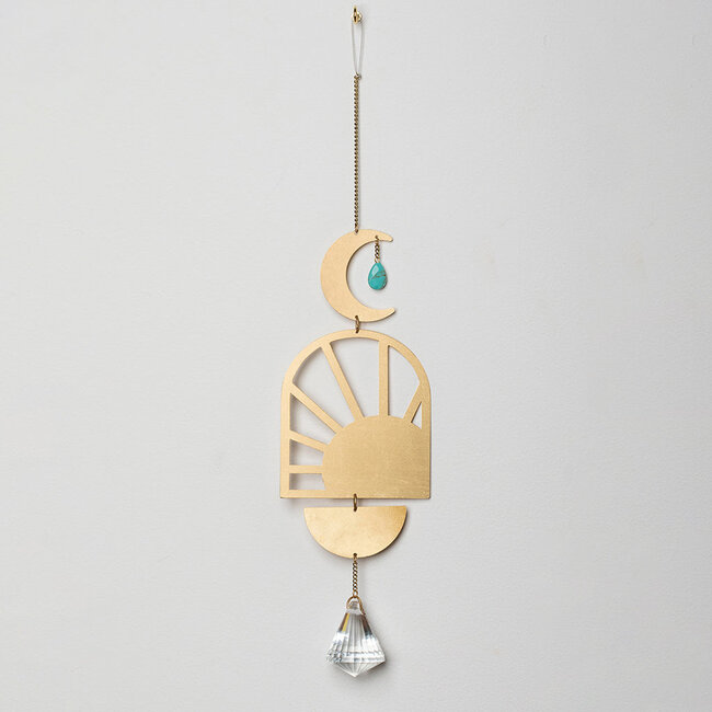 Scout Suncatcher - Sunshine/Turquoise