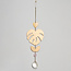 Scout Suncatcher - Monstera Leaf/Rose Quartz