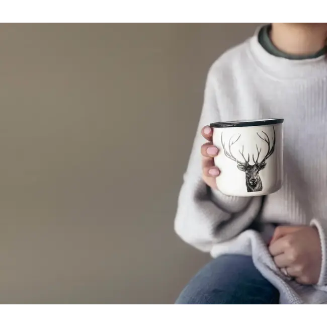 Artsy Em Artisan Deer Mug