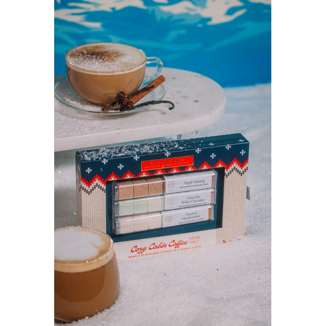 TEASPRESSA | LUXE Mixer Cube Winter Coffee Mixer Cube Trio