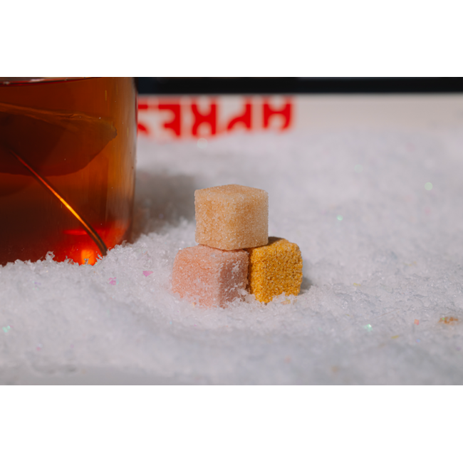 TEASPRESSA | LUXE Mixer Cube Winter Cocktail Cube Trio For Whiskey/Bourbon Toddy