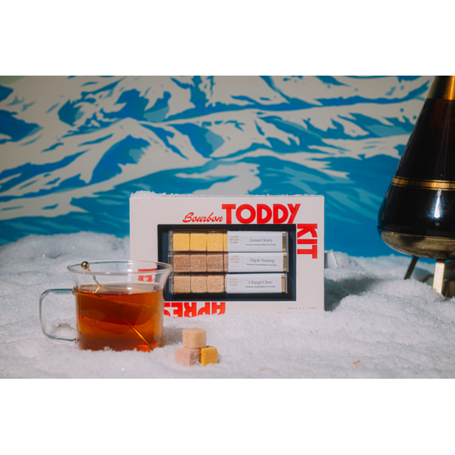 TEASPRESSA | LUXE Mixer Cube Winter Cocktail Cube Trio For Whiskey/Bourbon Toddy