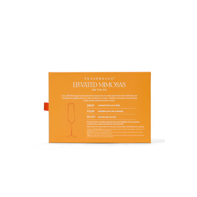 TEASPRESSA | LUXE Mixer Cube Passport To: Mimosa Kit