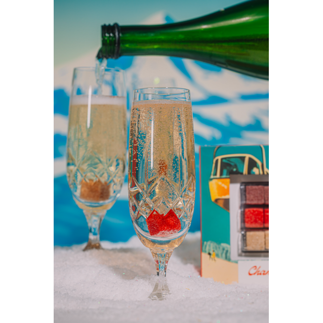 TEASPRESSA | LUXE Mixer Cube Champagne Mixer Cube Trio