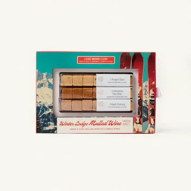 TEASPRESSA | LUXE Mixer Cube Bf Winter Lodge Mulled Wine Mixer Kit