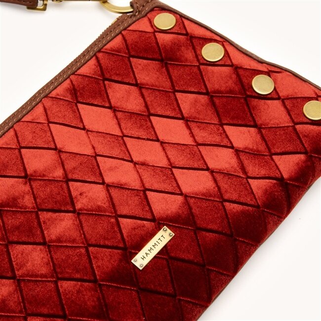 Hammitt Invitation Clutch-Monarch Velvet-AG