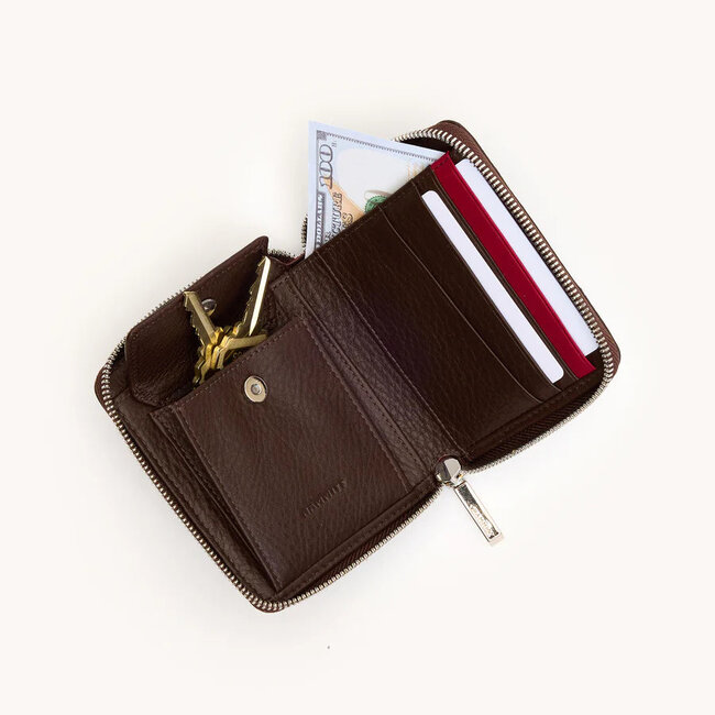 Hammitt 5 North- Espresso-Silver